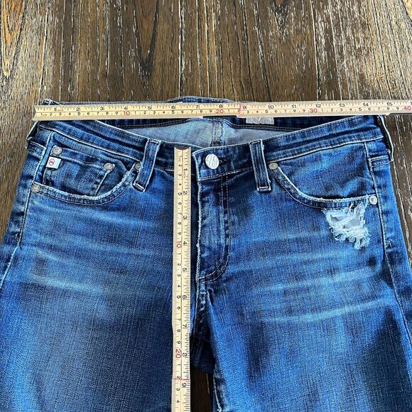 AG Adriano Goldschmied Stilt Roll-Up Cigarette Jeans | Size 29R - Picture 12 of 13